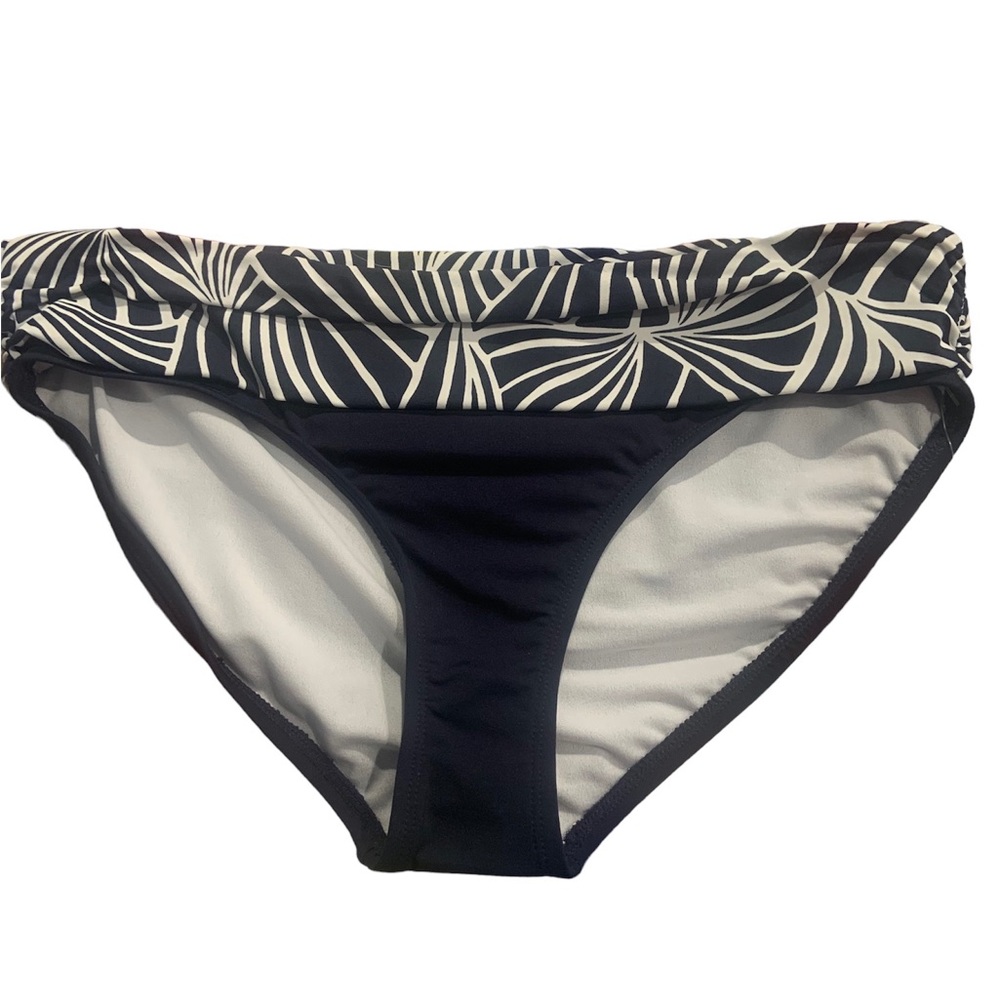 Anne Cole Fold-Over Navy Bikini Bottom